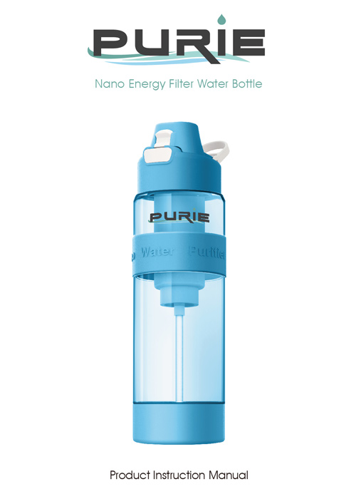 Nano Energy Filter Water Bottle