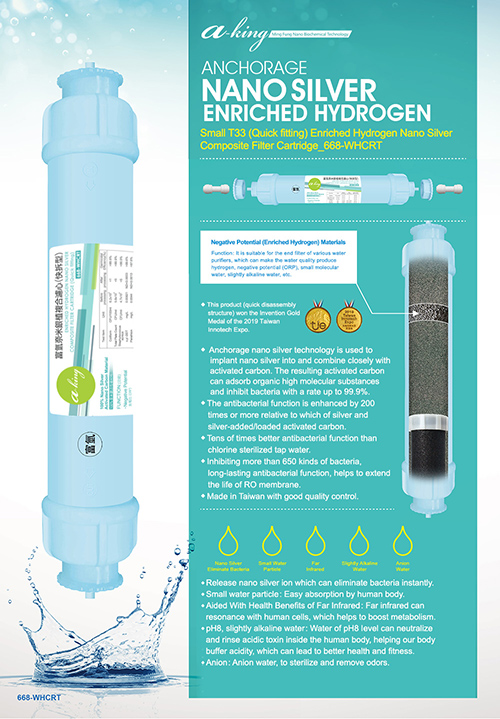 Crown ST33 Nano Composite Filter Cartridge(Hydrogen-Enriched)